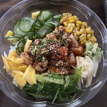 Sushi Guys - Seared salmon lunch bowl - Sushi Bars Near Me - Boston, Massachusetts