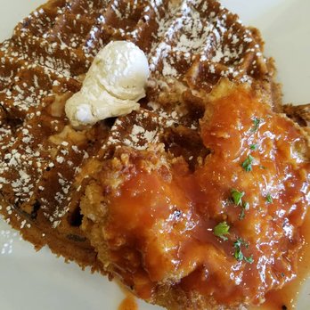 Batter & Berries - Chicken and Sweet Potato Waffles - Breakfast & Brunch Near Me - Chicago, Illinois