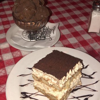 Dan Tana's - You have to get the cappuccino caramel ice cream - Italian Near Me - West Hollywood, California
