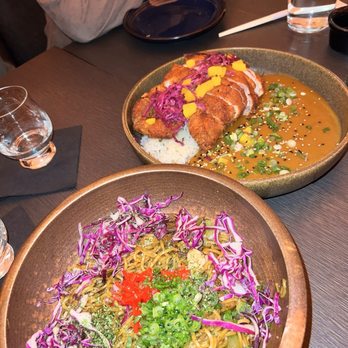 Ro Hyde Park - Chicken Katsu & Noodles (Yakisoba) Shrimp - Asian Fusion Near Me - Tampa Bay, Florida Ro Hyde Park - Chicken Katsu & Noodles (Yakisoba) Shrimp - Asian Fusion Near Me - Tampa Bay, Florida