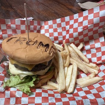 Trump Burger Maga - Trump tower 16oz burger - Burgers Near Me - Flatonia, Texas Trump Burger Maga - Trump tower 16oz burger - Burgers Near Me - Flatonia, Texas