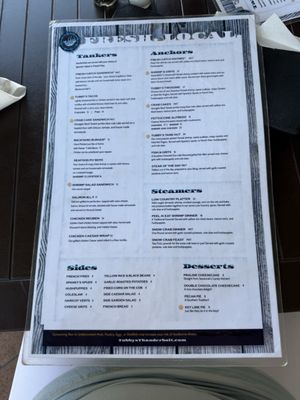 Menu photo 1 Tubby's Tank House Savannah, GA
