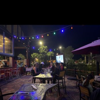Rock & Brews - Outdoor seating with music video's - Burgers Near Me - Lutz, Florida