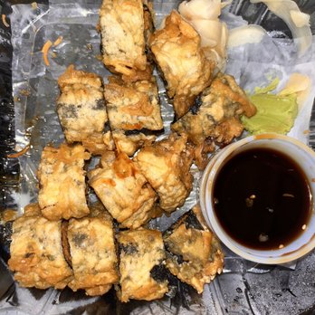 Thai 5 & Sushi Bar - Fried veggie roll with teriyaki sauce - Japanese Near Me - Atlanta, Georgia