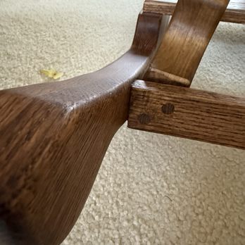 Custom Antiques Restoration - Fixed back legs - Furniture Repair Near Me - Santa Ana, California