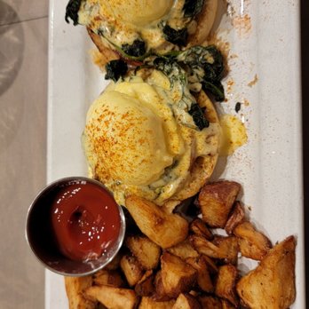 SweetDiner - Mediterranean benedict - Diners Near Me - Milwaukee, Wisconsin