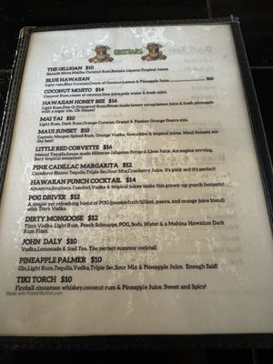 Menu photo 3 Gilligans Bar & Grill Kihei, HI Menu photo 3 Gilligans Bar & Grill Kihei, HI