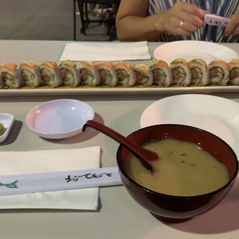 Sushi Enya - Pasadena - Lemon Roll and Miso Soup - Sushi Bars Near Me - Pasadena, California Sushi Enya - Pasadena - Lemon Roll and Miso Soup - Sushi Bars Near Me - Pasadena, California