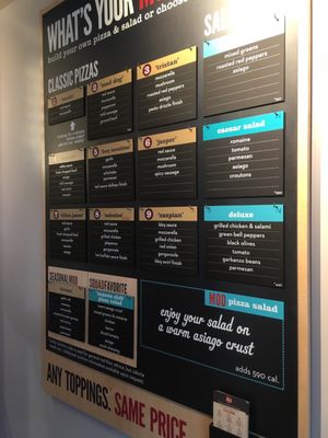 Menu photo 3 MOD Pizza Charleston, SC Menu photo 3 MOD Pizza Charleston, SC