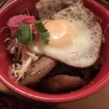 Throwback Brewery - Duck Confit fried rice bowl - Breweries Near Me - North Hampton, New Hampshire Throwback Brewery - Duck Confit fried rice bowl - Breweries Near Me - North Hampton, New Hampshire