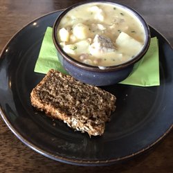 Sugarcane Cafe - Chowder and wheaten