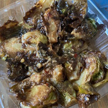 Moussaka Mediterranean Kitchen - Crispy Spiced Brussels Sprouts - Mediterranean Near Me - San Leandro, California Moussaka Mediterranean Kitchen - Crispy Spiced Brussels Sprouts - Mediterranean Near Me - San Leandro, California