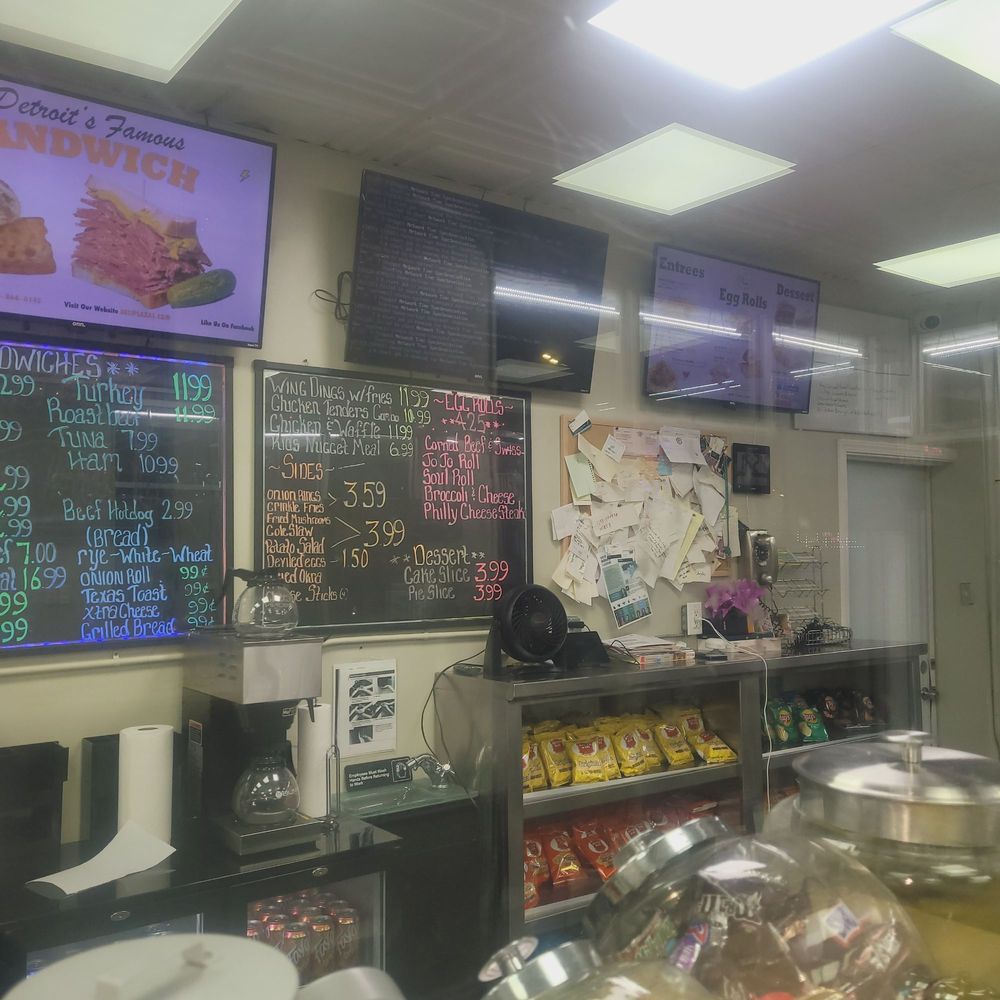 Deli Plaza - menus on the wall of the deli counter - Delis Near Me - Detroit, Michigan Deli Plaza - menus on the wall of the deli counter - Delis Near Me - Detroit, Michigan