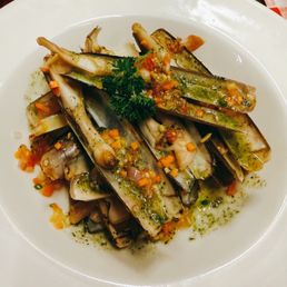 razor clams razor clams