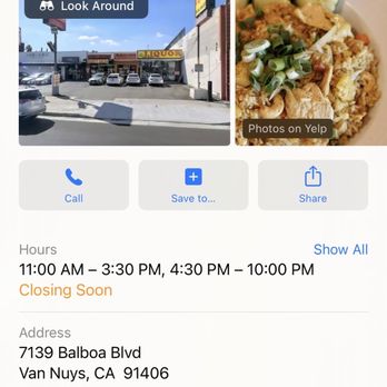 Kao Hom - iPhone map says close at 10 but apparently they close at 9 ): - Thai Near Me - Van Nuys, California