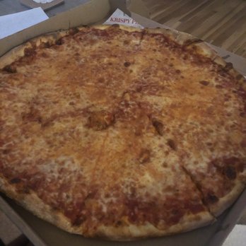 Krispy Pizza  - Original cheese pie - Pizza Near Me - Brooklyn, New York