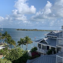Partial ocean view from the balcony