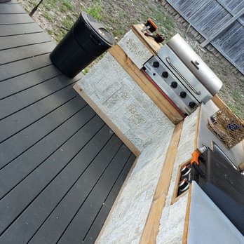 You Dream It We Build It - an outdoor kitchen - General Contractors Near Me
