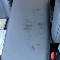 Jiffy Lube - They got oil or something all over my center console when I came in for an oil change...