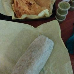 Muchas Gracias Mexican Food - Supreme Burrito queso.