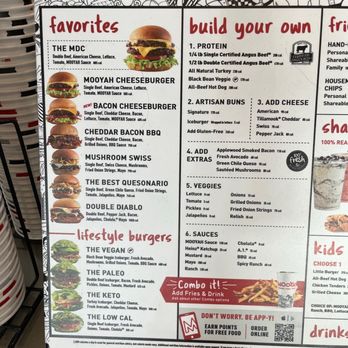 MOOYAH Burgers, Fries & Shakes - Menu - Burgers Near Me - Irvine, California MOOYAH Burgers, Fries & Shakes - Menu - Burgers Near Me - Irvine, California