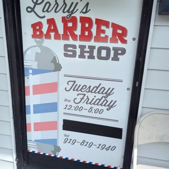 Larry’s Barber Shop - Store sign - Barbers Near Me - Wake Forest, North Carolina Larry’s Barber Shop - Store sign - Barbers Near Me - Wake Forest, North Carolina