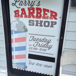 Larry’s Barber Shop - Store sign
