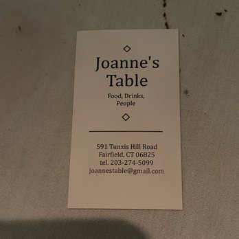 Joanne’s Table - Italian Near Me - Fairfield, Connecticut