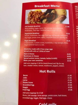 Menu photo 2 New Margrets Cafe Edinburgh, EDH Menu photo 2 New Margrets Cafe Edinburgh, EDH