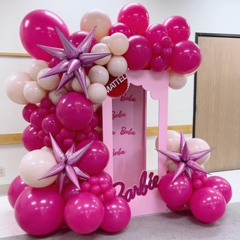 Oliv Balloons - Barbie theme - Balloon Services Near Me Oliv Balloons - Barbie theme - Balloon Services Near Me