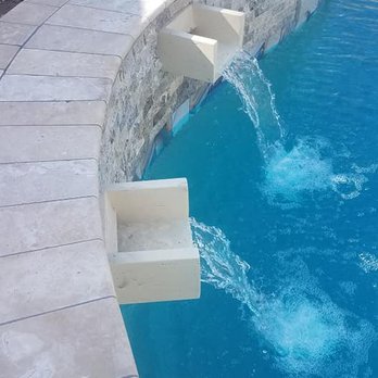 Immediate Pool Remodeling - Scuppers make for a modern water feature - Pool & Hot Tub Service Near Me Immediate Pool Remodeling - Scuppers make for a modern water feature - Pool & Hot Tub Service Near Me