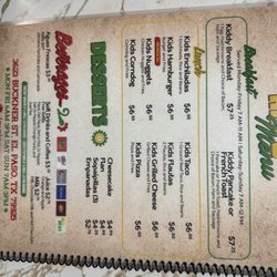 Updated menu March '25