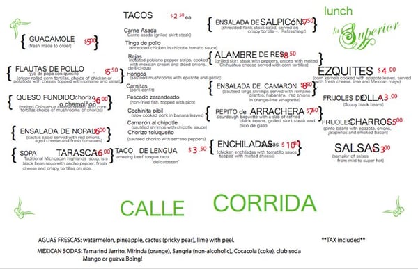 Menu photo 7 La Superior Brooklyn, NY Menu photo 7 La Superior Brooklyn, NY