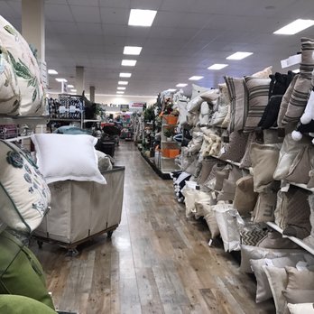 HomeGoods - There are about 50 (okay prob 4) aisles of ever color and style of pillow you could want! - Home Decor Near Me - Solana Beach, California