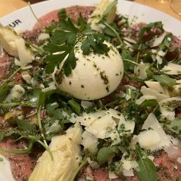 Beef carpaccio Beef carpaccio
