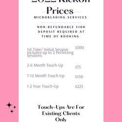 Brows By Leo - Service List and Pricing