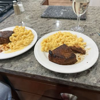 Cooking @ Millie's - Homemade Mac and cheese with a wonderful cheese sauce and our delicious medium rare steaks - Cooking Classes Near Me - Louisville, Kentucky