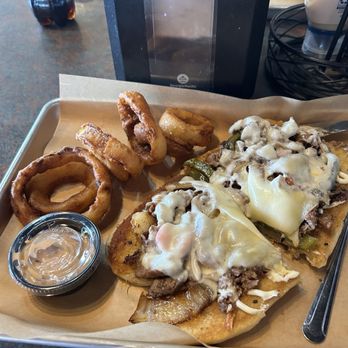 DO Shaggy's - Philly cheese steak and onion rings - Burgers Near Me - St. Charles, Missouri