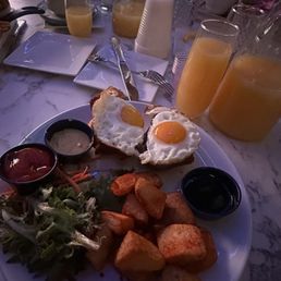 Got the Chicken & Waffles Benedict Got the Chicken & Waffles Benedict