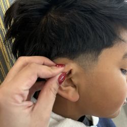 The line on that fade 