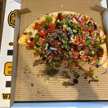 Palo Mesa Pizza - Wrong pizza #2: no idea what this is supposed to be, but it's not a Michaela. Also it's a large and not an extra large. - Pizza Near Me - Arroyo Grande, California Palo Mesa Pizza - Wrong pizza #2: no idea what this is supposed to be, but it's not a Michaela. Also it's a large and not an extra large. - Pizza Near Me - Arroyo Grande, California