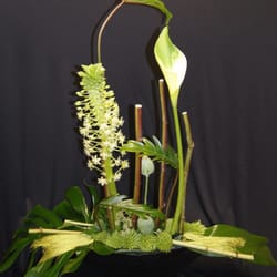 Zeste - Composition de fleurs blanches chez Zeste