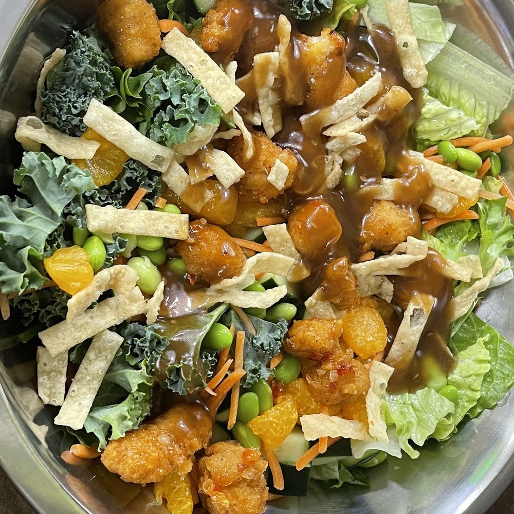 Saladworks - Asian Crispy Chicken Salad - Salad Near Me - Lincoln, California