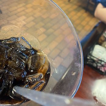 Mama Mia's Italian Grill - Look how disgusting this is to serve a cup that was not washed - Italian Near Me - Pasadena, Texas Mama Mia's Italian Grill - Look how disgusting this is to serve a cup that was not washed - Italian Near Me - Pasadena, Texas