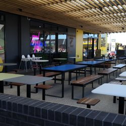 Three Red Stripes - Outside seating area