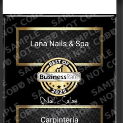 Lana Nails & Spa - Voted the best nails  salon