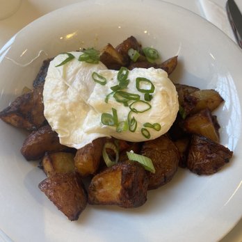 FRIEDA - potatoes w/ poached eggs - Cafes Near Me - Philadelphia, Pennsylvania FRIEDA - potatoes w/ poached eggs - Cafes Near Me - Philadelphia, Pennsylvania