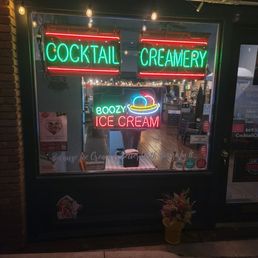 Exterior outside entrance of Cocktail Creamery - Open til 10PM Mon-Thur. Fri & Sat12-11PM and Sundays Noon to 8PM - McKinney, Texas Exterior outside entrance of Cocktail Creamery - Open til 10PM Mon-Thur. Fri & Sat12-11PM and Sundays Noon to 8PM - McKinney, Texas