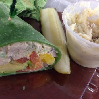 Clara's Tidbits - Chicken salad wrap-Yum! - American Near Me - Jacksonville, Florida Clara's Tidbits - Chicken salad wrap-Yum! - American Near Me - Jacksonville, Florida