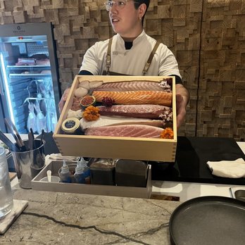 Sushi By Hidden - All the fish for the evening! - Sushi Bars Near Me - Houston, Texas